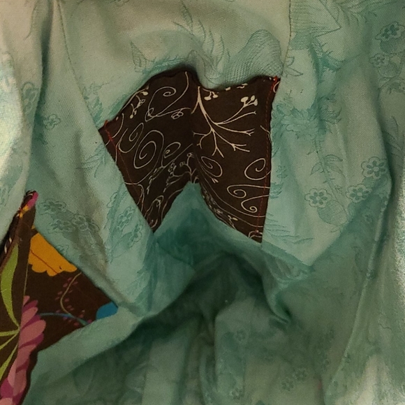 Homemade patchwork messenger bag - Picture 4 of 6